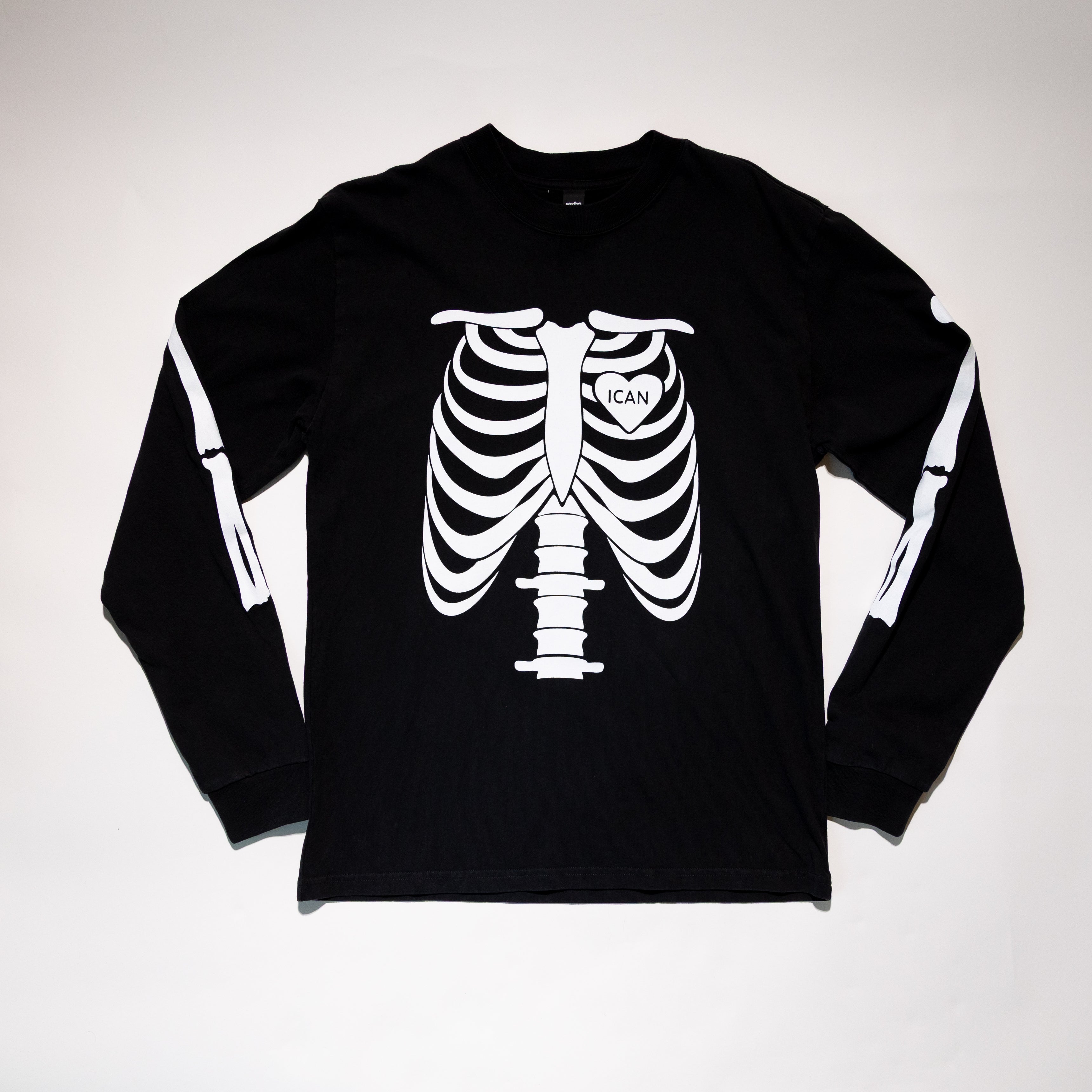 Skeleton Long Sleeve Tee