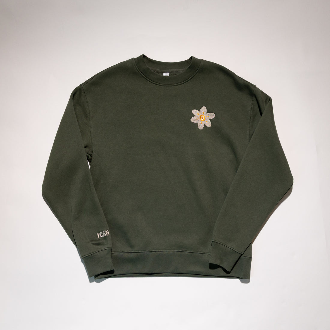 Floral Embroidered Crewneck