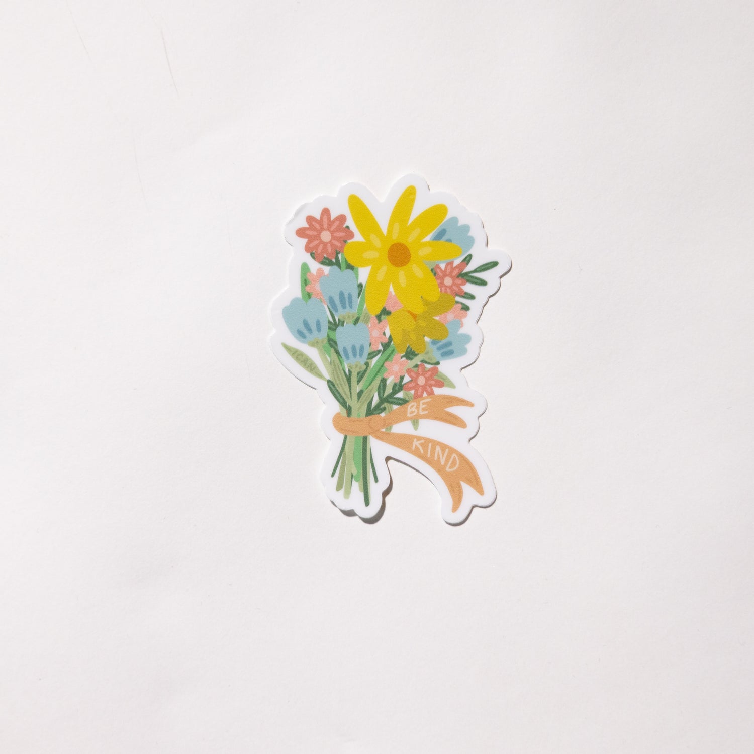 Be Kind Floral Sticker