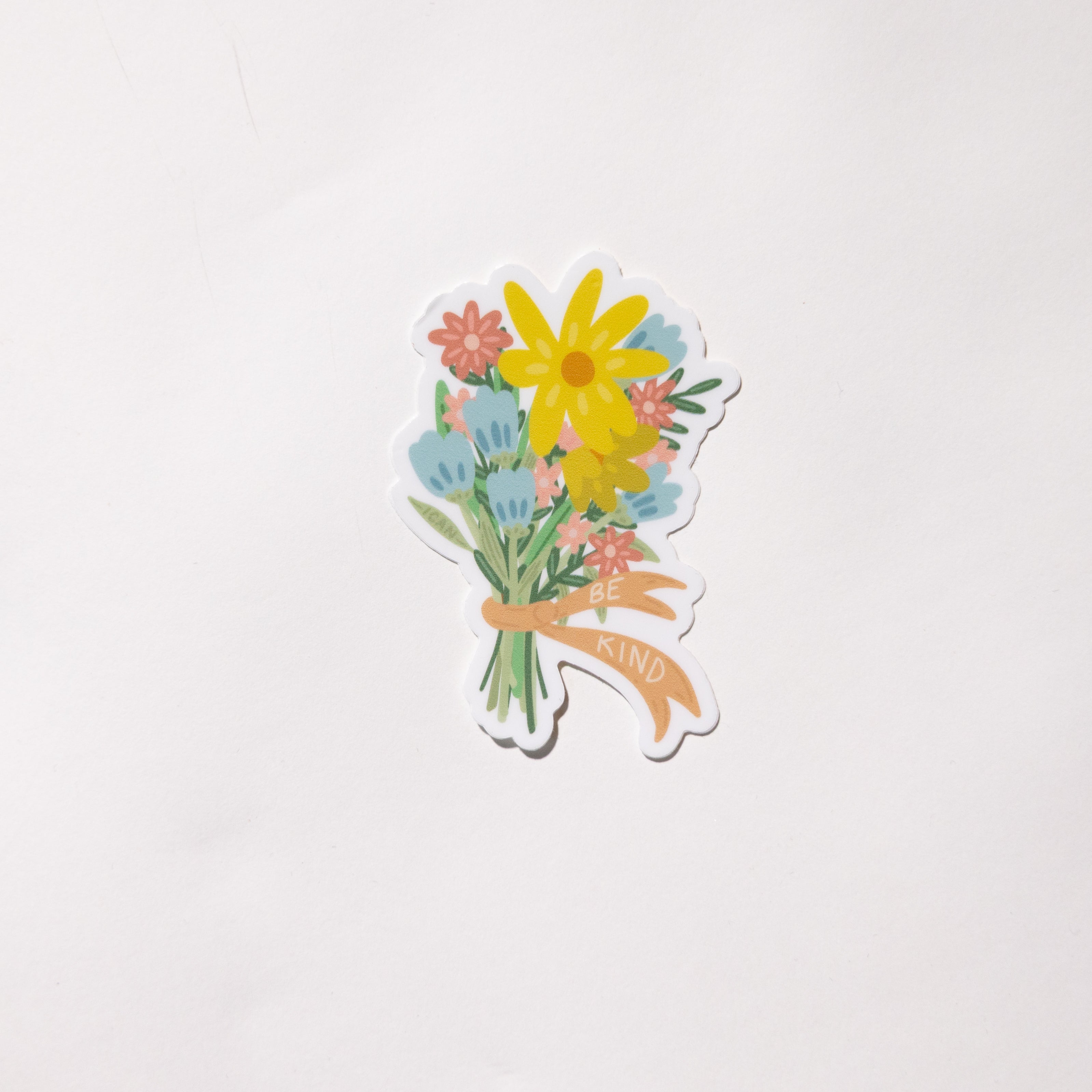 Be Kind Floral Sticker