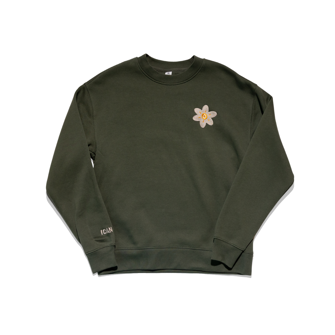 Floral Embroidered Crewneck
