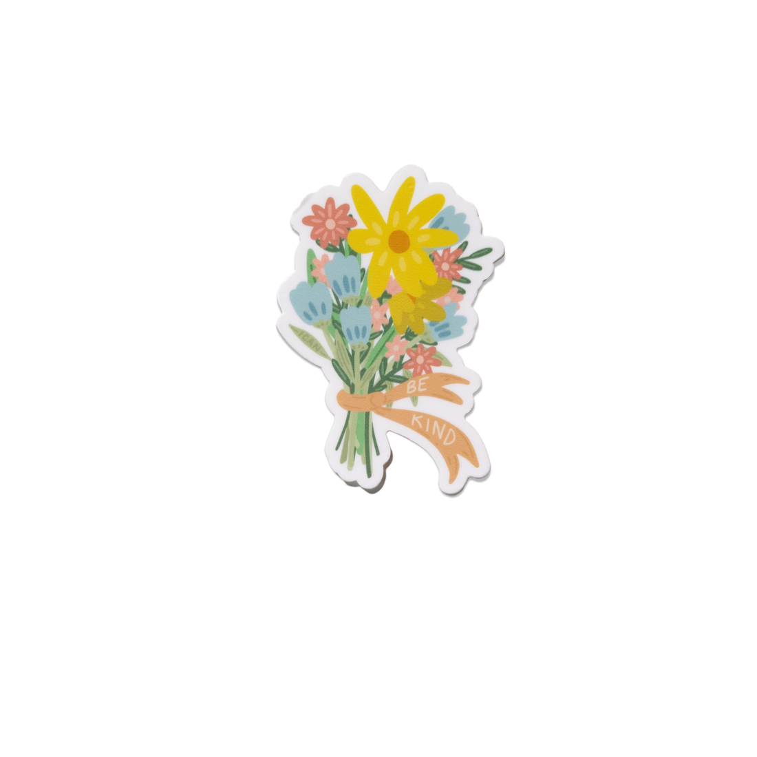 Be Kind Floral Sticker